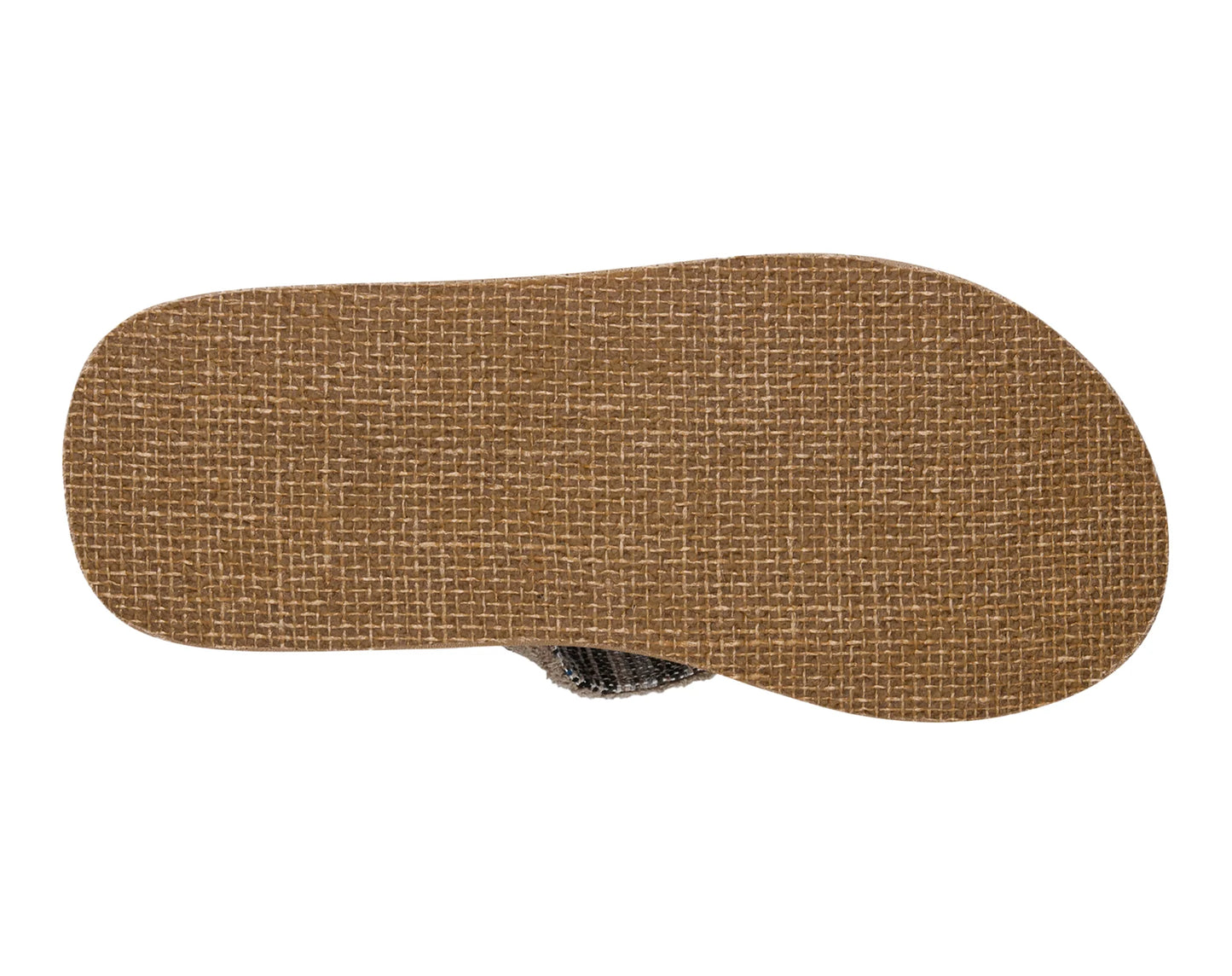 Sanuk Fraid Not ST Hemp Flip Flops Mens