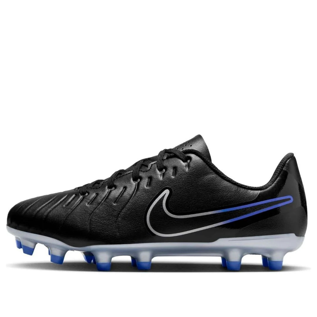 Nike Tiempo Legend 10 Club Soccer Cleat Youth - Black/Blue