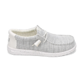 HEY DUDE WALLY STRETCH SOX - STORM WHITE
