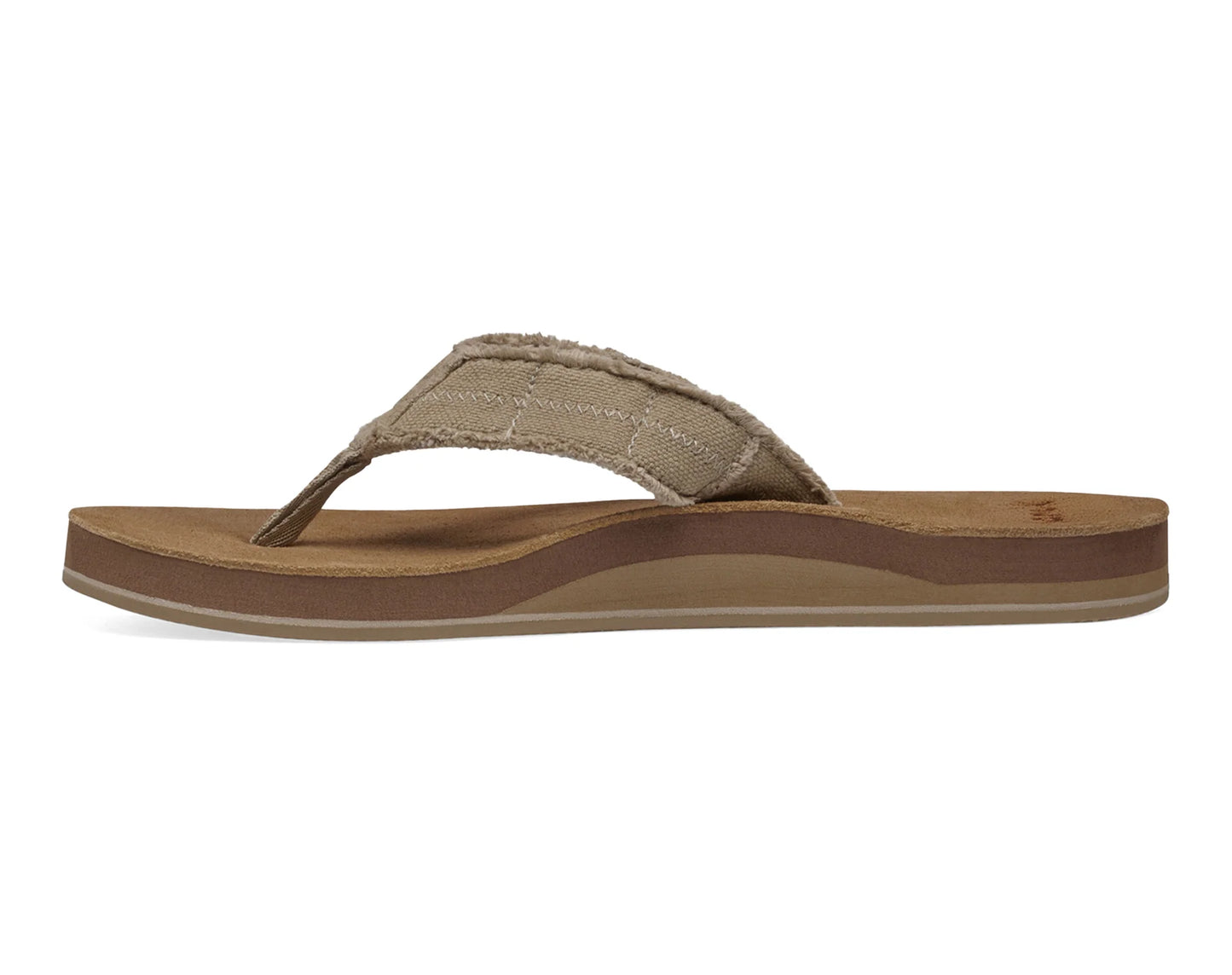 Sanuk Fraid Not ST Hemp Flip Flops Mens