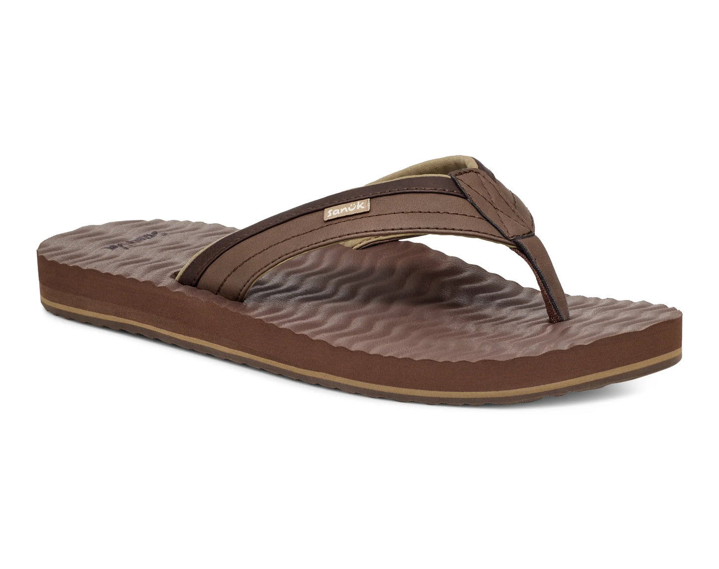 Sanuk Ziggy Plush Mens - Brown