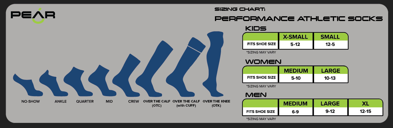 Pear Scrunch Football Socks