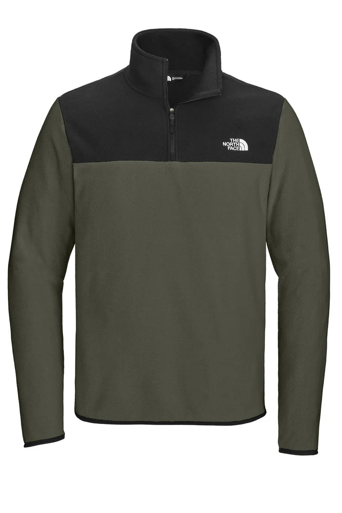 The North Face® Glacier 1/4-Zip Fleece - New Taupe Green