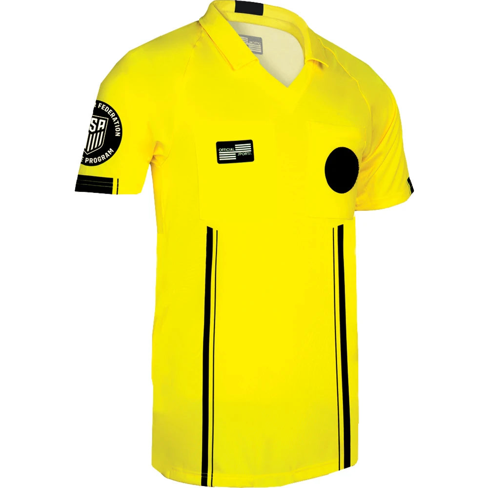 Official Sports US Soccer Economy Referee Short Sleeve Shirt