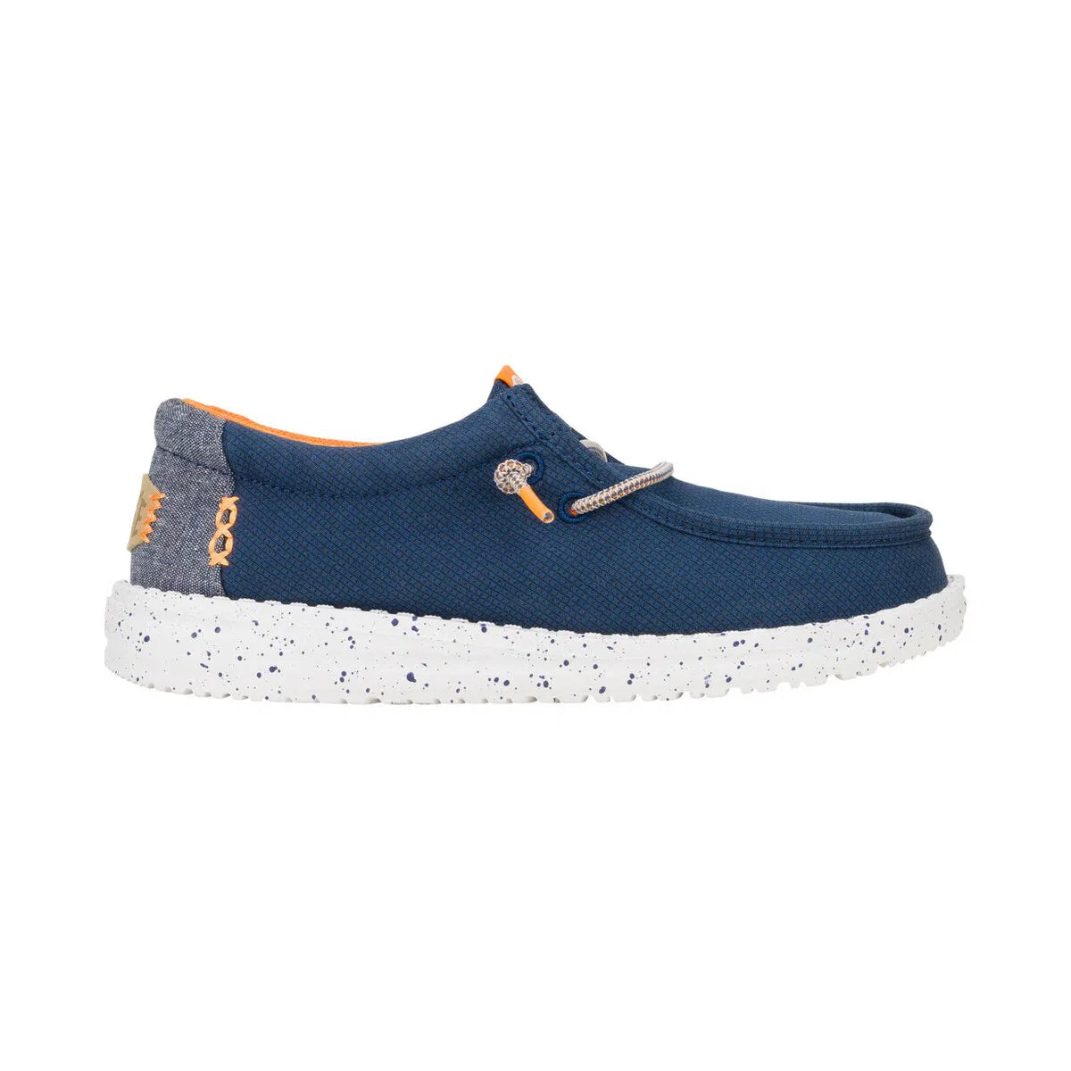 Hey Dude Wally Sport Grid Navy Youth