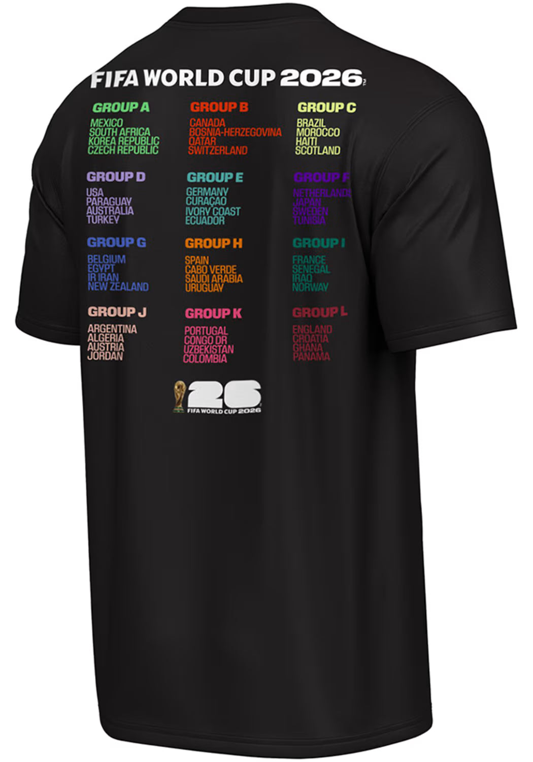 FIFA World Cup 2026 Bracket T-Shirt Youth