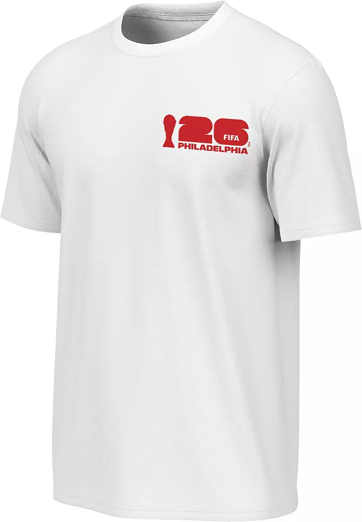 FIFA World Cup 2026 Philadelphia Poster T-Shirt Adult