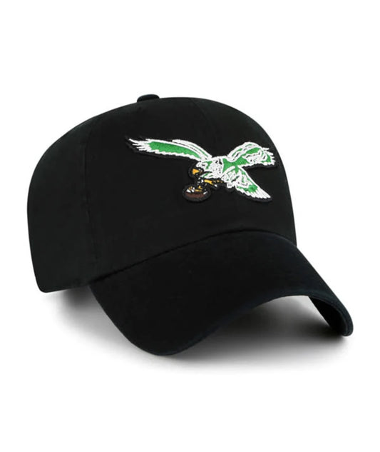 Black Philadelphia Eagles Historic Hat