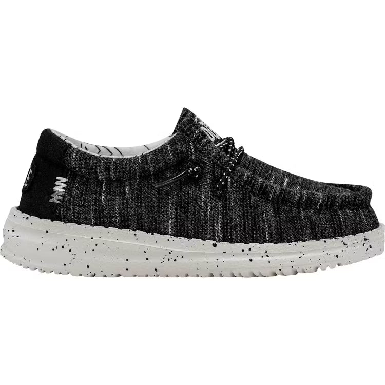 Hey Dude Wally Stretch Sox Black Youth