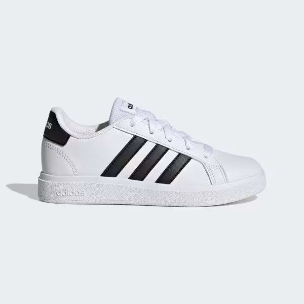 Adidas Grand Court 2.0 - White/Black (GS)