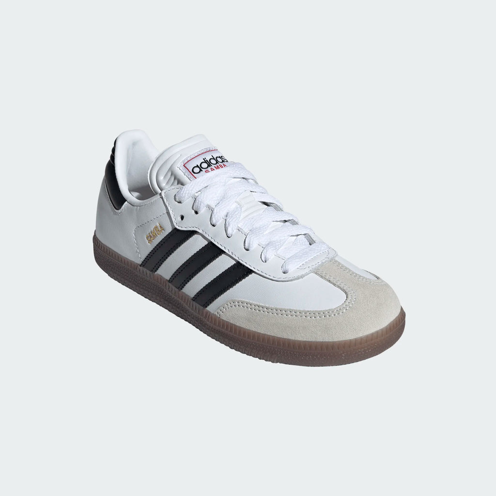 Adidas Youth Samba Indoor - White/Black