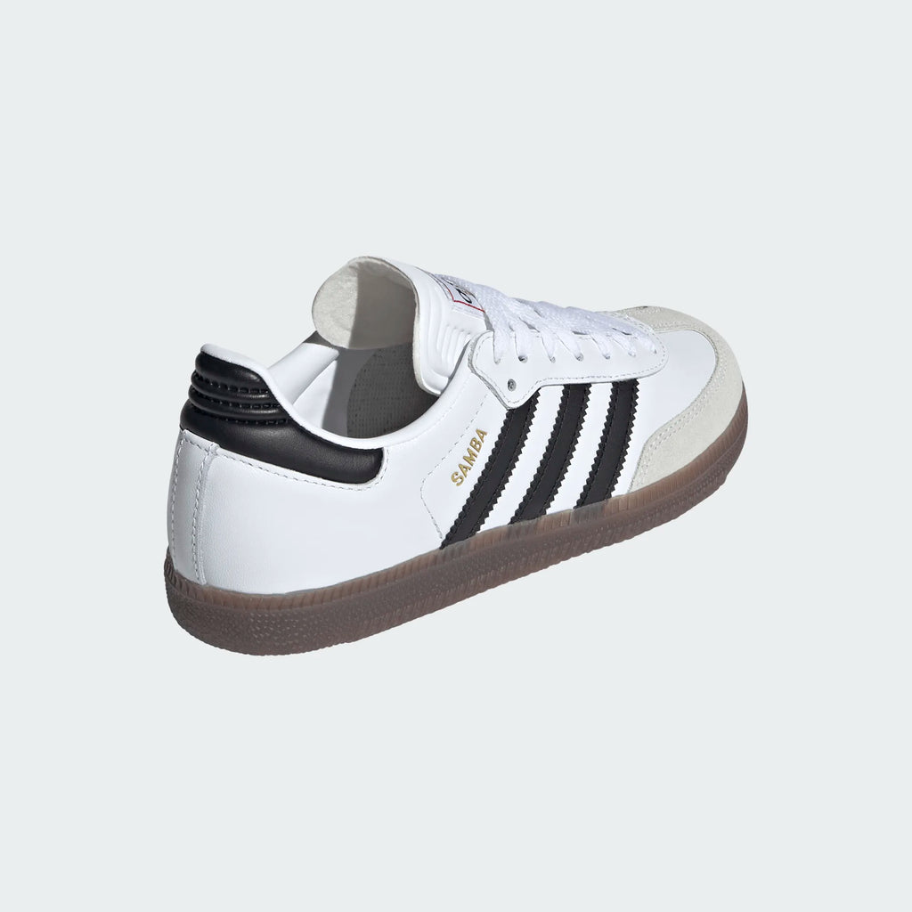 Adidas Youth Samba Indoor - White/Black