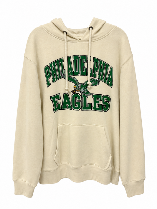 '47 Brand Cream Philadelphia Eagles Hoodie