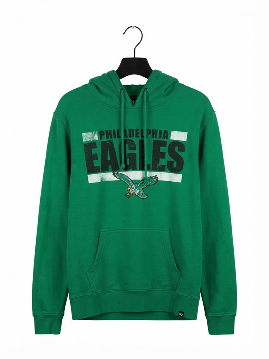 '47 Brand Eagles Historic Headline Hood Kelly Green