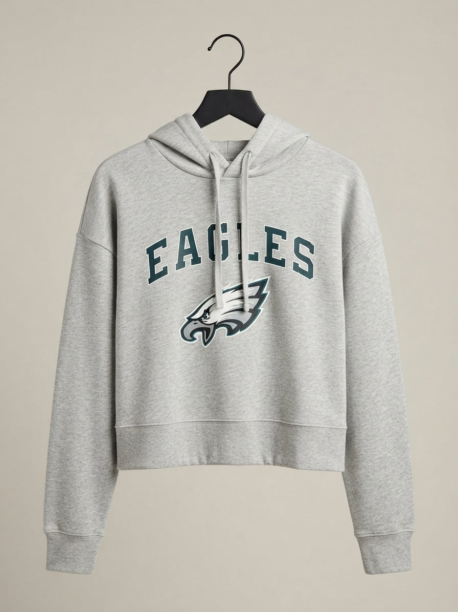 Philadelphia Eagles Cropped Hoodie