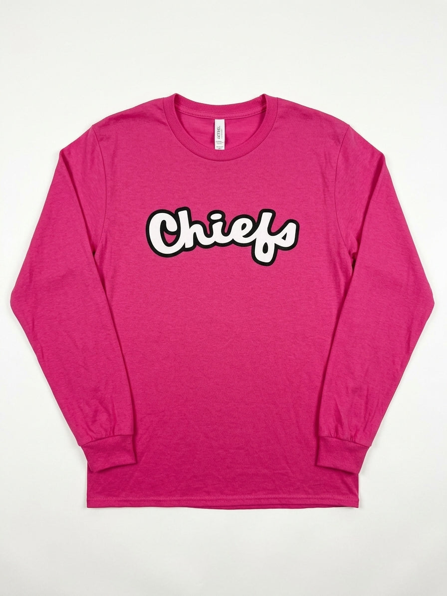 LRHSD Logo Pink Long Sleeve