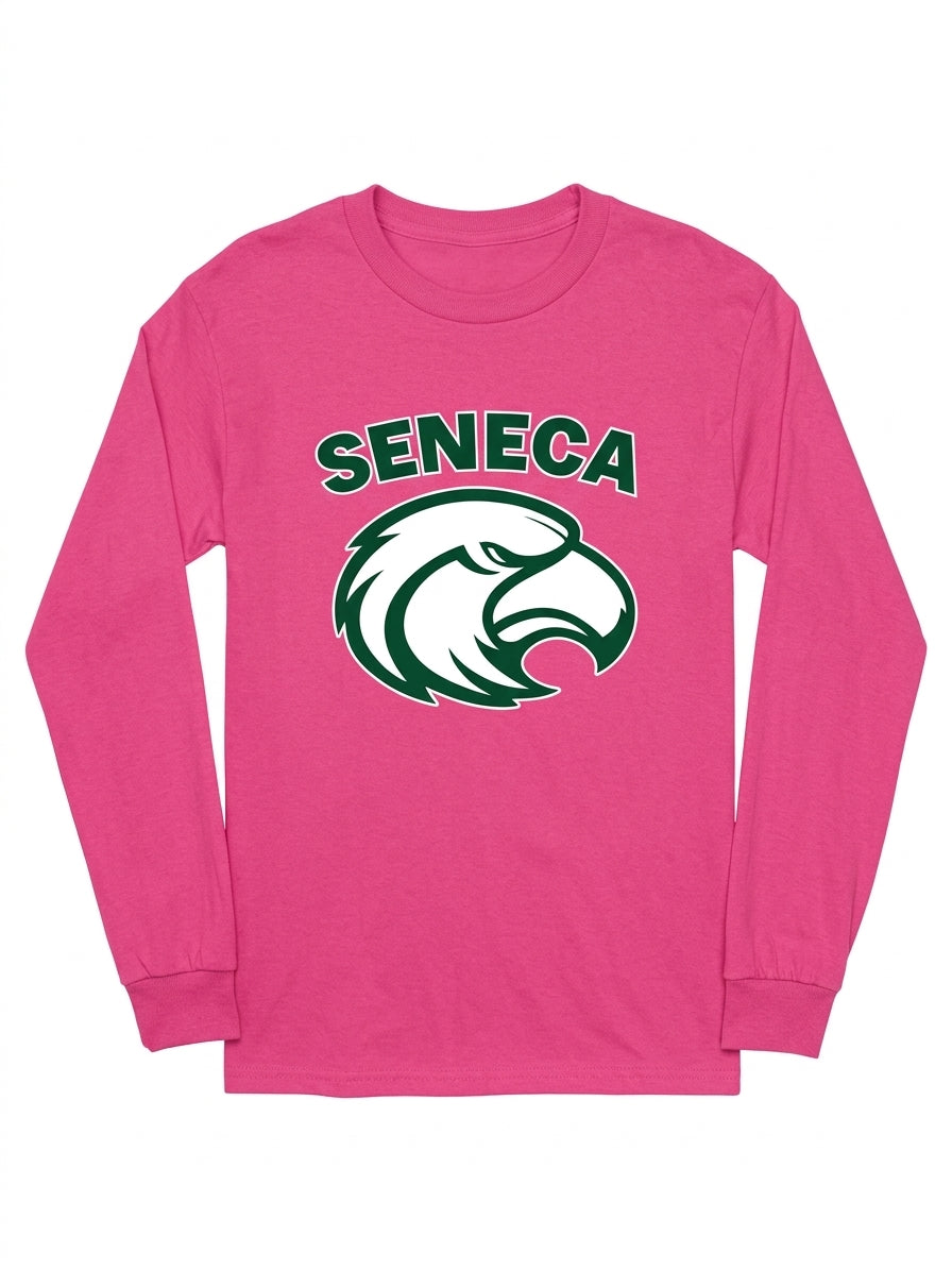 LRHSD Logo Pink Long Sleeve