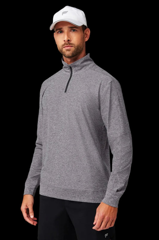 Fabletics Mens The Cloud Jersey Quarter Zip