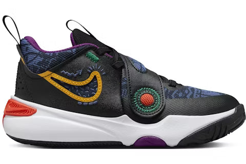 Nike Team Hustle D 11 SE - Black/Mystic Navy/Cosmic Clay/University Gold (PS)