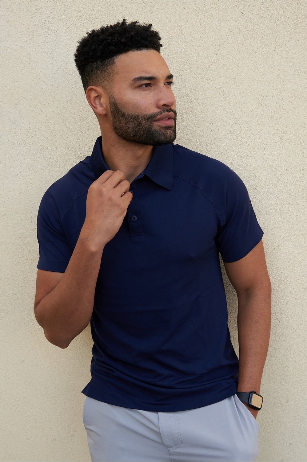 Fabletics Mens The Training Day Polo