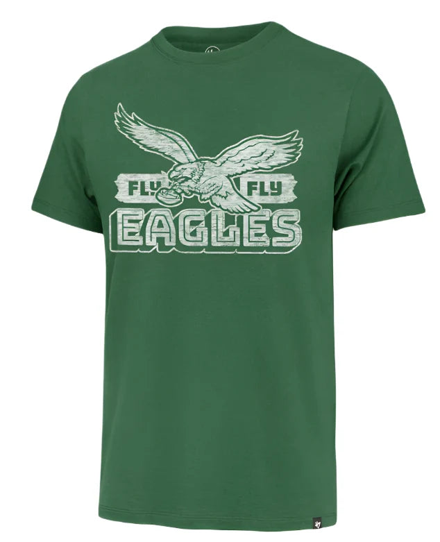'47 Brand Orchard Green Philadelphia Eagles Historic Regional Franklin Tee