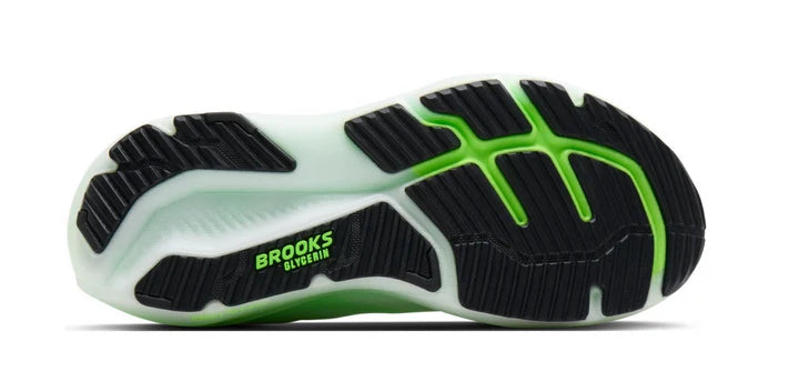 Brooks Glycerin 23 Mens White/Phantom Green