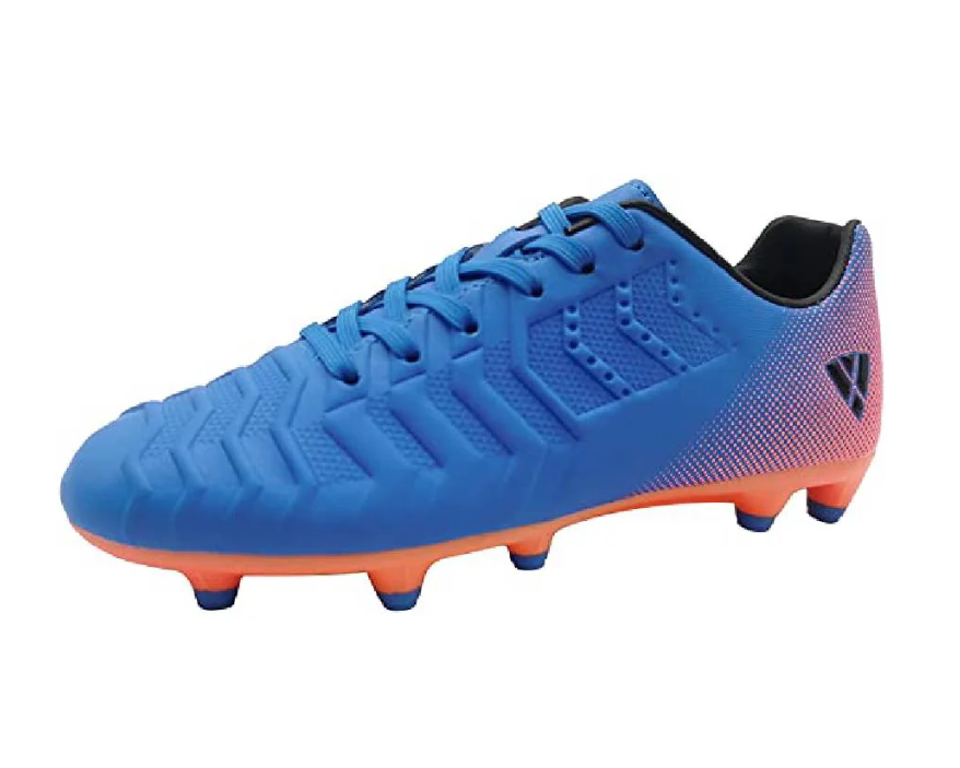 Vizari Laguna Firm Ground Soccer Cleat Youth - Royal Blue/Orange