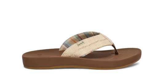 Sanuk Cosmic Coast Hemp Mens - Oat