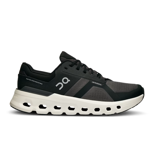 On Cloudrunner 2 (Wide) Mens - Eclipse/Black