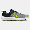 UA BGS Assert 10 - Mod Grey/Black/High Vis Yellow (GS)