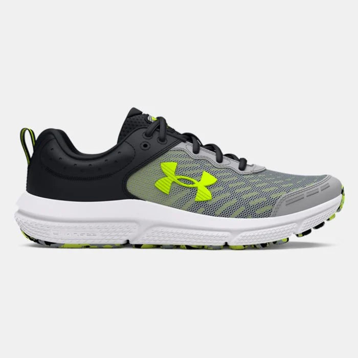 UA BGS Assert 10 - Mod Grey/Black/High Vis Yellow (GS)