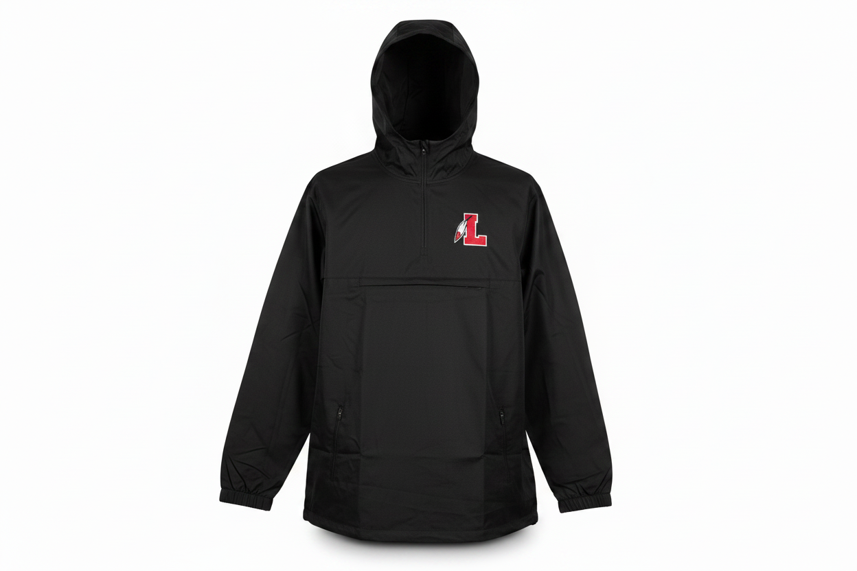 Black Quarter-Zip Jacket - Clean
