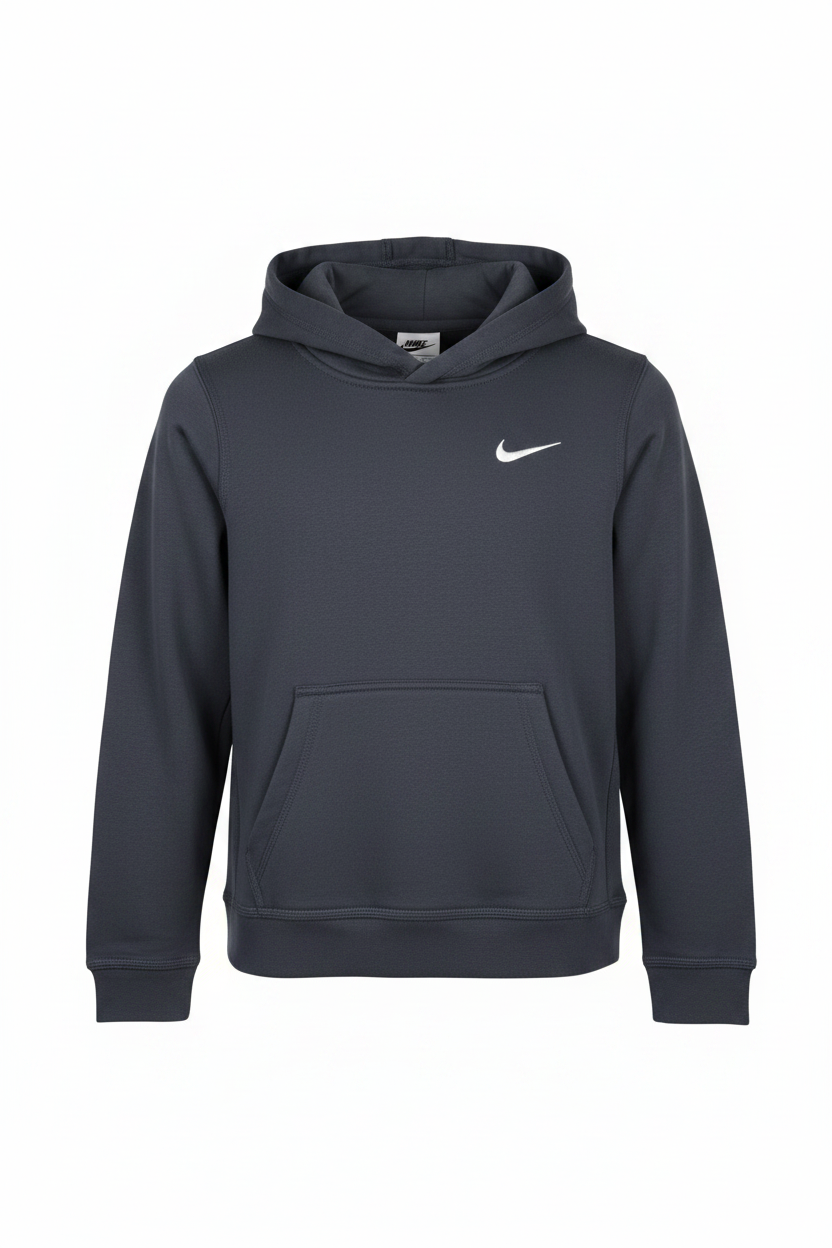 Dark Navy Nike Hoodie - White Background