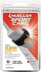 Mueller Tennis Elbow Support With Gel Pad Adult