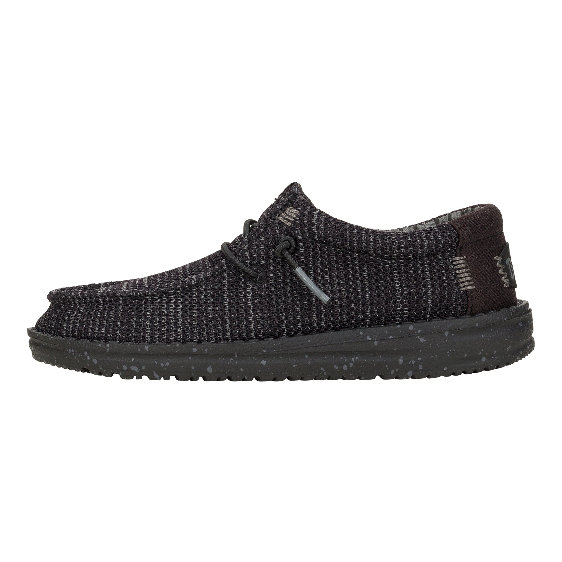 HEY DUDE WALLY YOUTH STRETCH SOX BLACK/BLACK