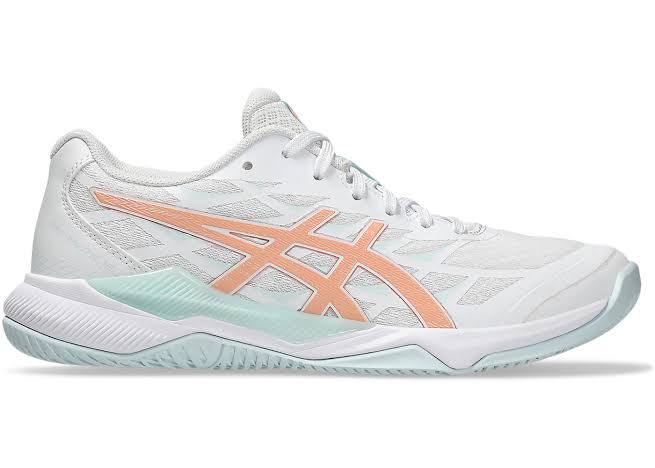 ASICS Gel-Tactic 12 Womens - White/Bright Sunstone