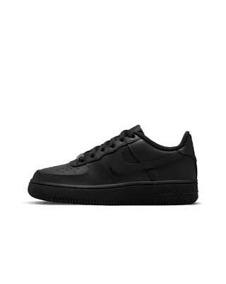 AIR FORCE 1 LE (GS) BLACK/BLACK