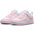 NIKE COURT BOROUGH LOW (PS) PINK/WHITE